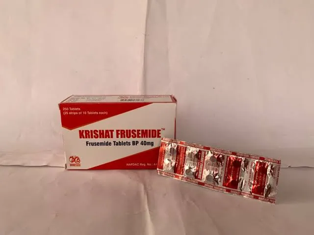 Krishat Furosemide 40mg Tablets