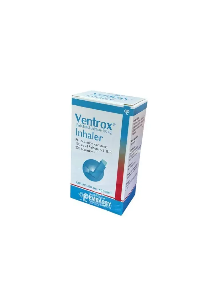 Ventrox (Salbutamol Sulphate) Inhaler