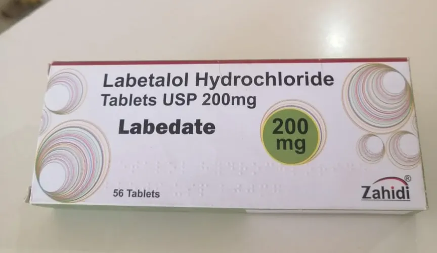 Labedate (Labetalol Hydrochloride) 200mg Tablets Zahidi