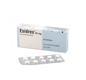 Esidrex hydrochlorothiazide 25mg Juvise Pharmaceuticals