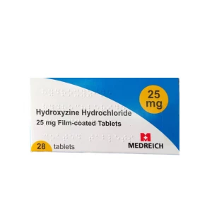 Hydroxyzine Hydrochloride 25mg Tablets