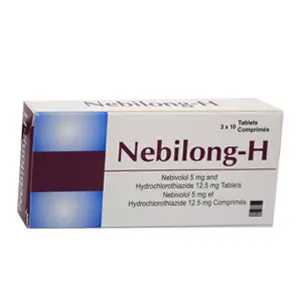 Nebilong-H (Nebivolol 5mg+ Hydrochlorothiazide 12.5mg) Tablets