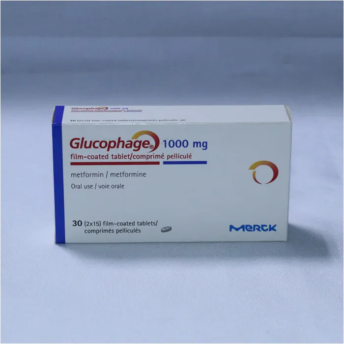 [akd448] Glucophage (metformin) 1000mg Tabs merck
