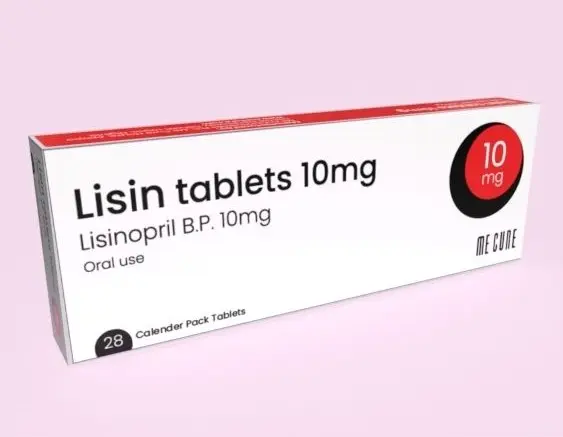 Lisin (Lisinopril) 10mg Tablets
