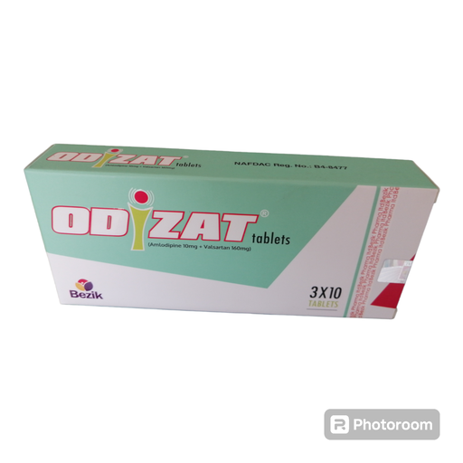 [akd726] Odizat (Amlodipine/Valsartan) 10/160mg Tablets