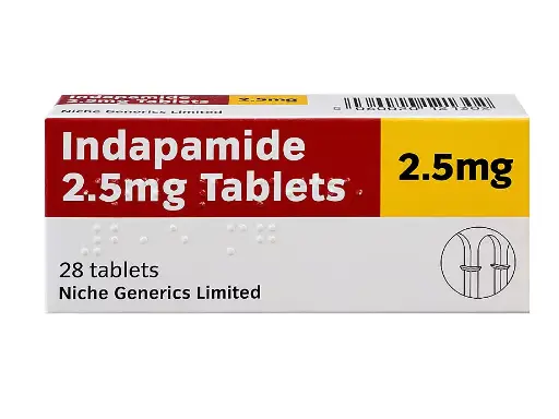 [akd499] Indapamide 2.5mg (Niche Generics) Tablets