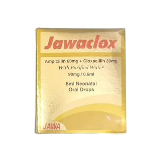 [akd509] Jawaclox Neonatal Oral Drops (Ampicillin/Cloxacillin) 90mg/0.6ml 8ml