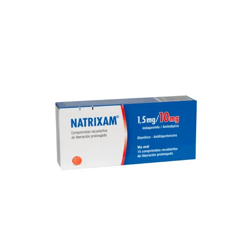 [akd658] Natrixam 1.5mg/10mg (Indapamide/Amlodipine) Tablets
