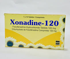 [akd1012] Xonadine 120mg Tablets