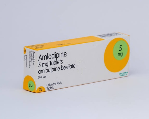 [akd063] Amlodipine 5mg teva