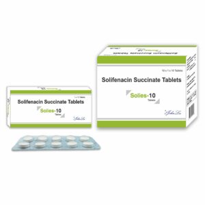 [akd884] Solies-10 (Solifenacin Succinate) 10mg Tablets