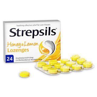 [akd893] Strepsils Honey & Lemon