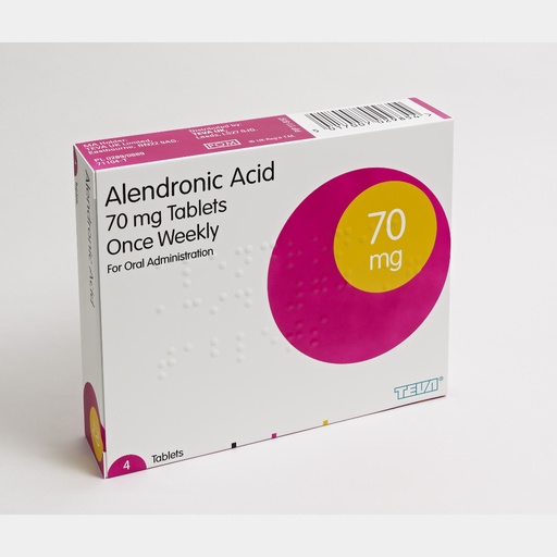[akd046] Alendronic Acid 70mg Tabs Teva, Prevego