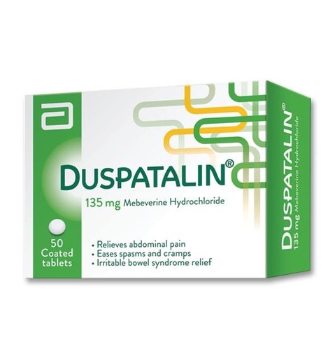 [akd330] Duspatalin (mebeverine) 135mg Abott