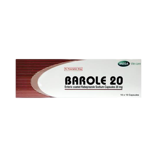 [akd126] Barole (Rabeprazole) 20mg Caps