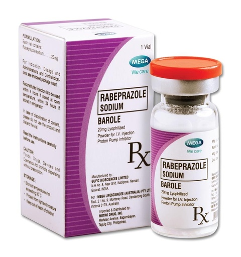 [akd127] Barole (Rabeprazole) IV 20mg