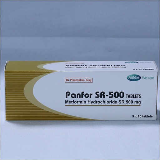 [akd768] Panfor SR (metformin) 500mg