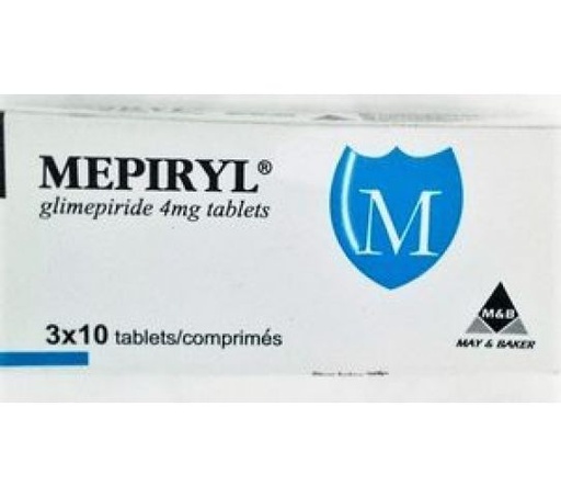 [akd609] Mepiryl - 4mg M&B (Glimepiride)
