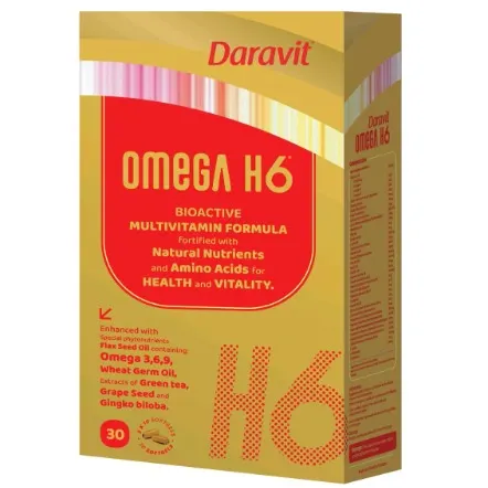 [akd269] Daravit Omega H6 Softgels