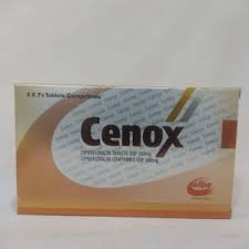 Cenox (Ciprofloxacin) 500mg x 10 Tablets