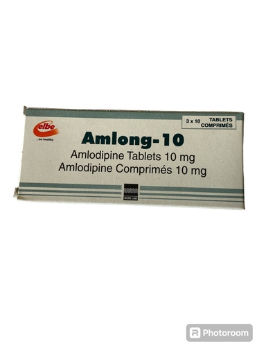 [akd065] Amlong (amlodipine) 10mg Elbe