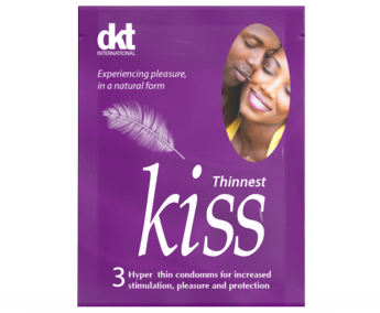[akd523] Kiss Condom Thinnest Pack of 3