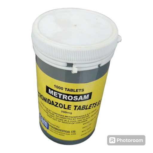 [akd621] Metrosam, Metromax (Metronidazole) tabs 200mg counting