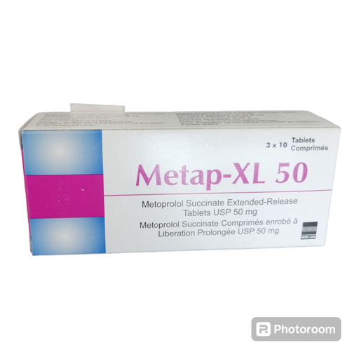 [akd616] Metap-XL 50 (Metoprolol Succinate 50mg) Tablets