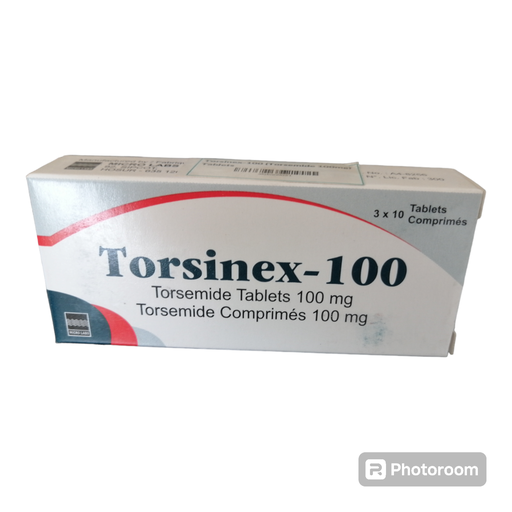 [akd940] Torsinex-100 (Torsemide 100mg) Tablets