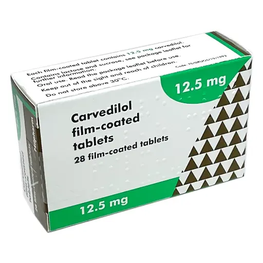 [akd183] Carvedilol 12.5mg Milpharm tabs