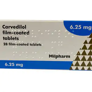 [akd184] Carvedilol 6.25mg tabs milpharm
