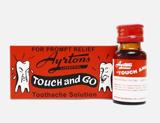 [akd120] Ayrtons Touch and Go solution toothache (pharmasol)