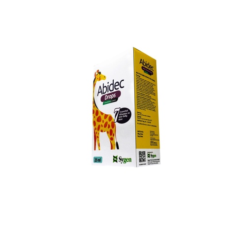 [akd014] Abidec Drop birth to 3 years multivitamin 25ml sygen