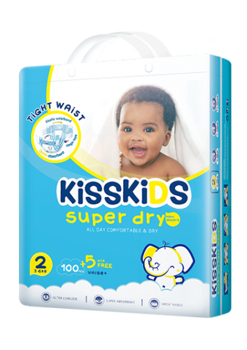 [akd530] Kisskids Jumbo Mini Baby Diaper