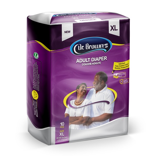 [akd029] Adult Diaper Dr Brown XL