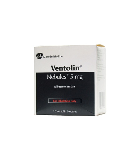 [akd974] Vento, Vetoclin-5 salbutamol Nebules 5mg