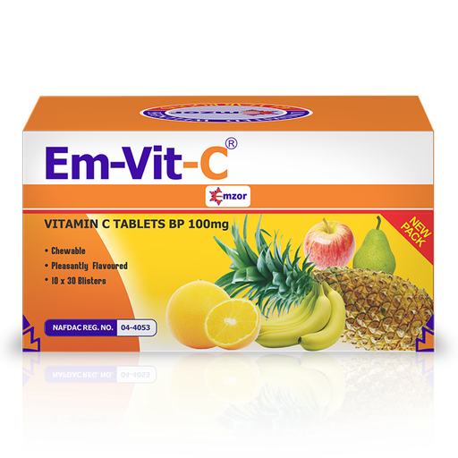 [akd347] Emvit C (vitamin C) 100mg tabs