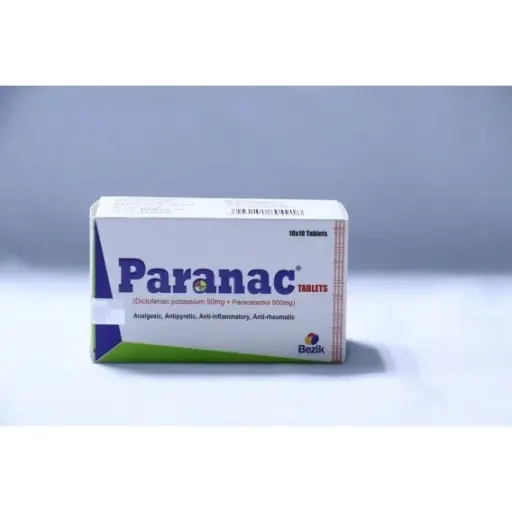 [akd772] Paranac (diclofenac potassium + pcm) tabs