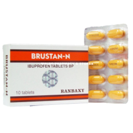 [akd163] Brustan N (Ibuprofen 400mg) Tablets