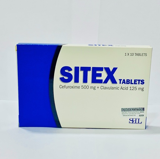 [akd878] Sitex (cefuroxime/clavulanic acid)