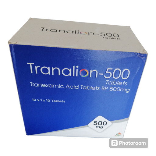 [akd945] Tranalion (tranexamix acid) 500mg tabs