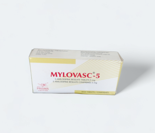 [akd648] Mylovasc 5mg (s amlodipine) tabs