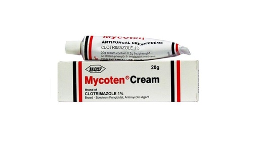 [akd647] Mycoten  (clotrimazole) 1% cream