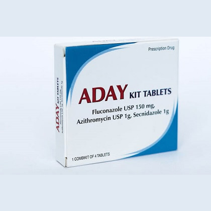 [akd026] Aday Kit (Fluconazole, azithromycin, secnidazole)