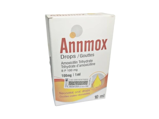 [akd082] Annmox Drops (Amoxicillin Trihydrate) 10ml