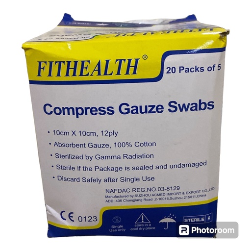 [akd231] Compress Gauze Swabs 5s