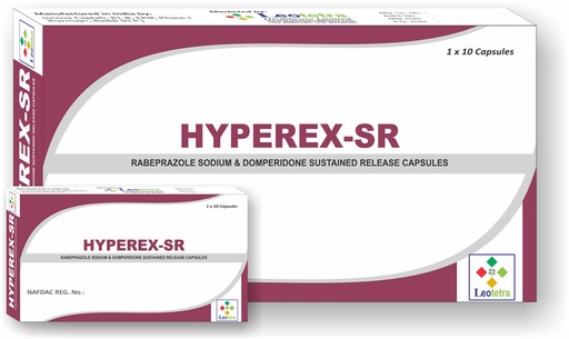 [akd487] Hyperex SR (Rabeprazole Domperidone)