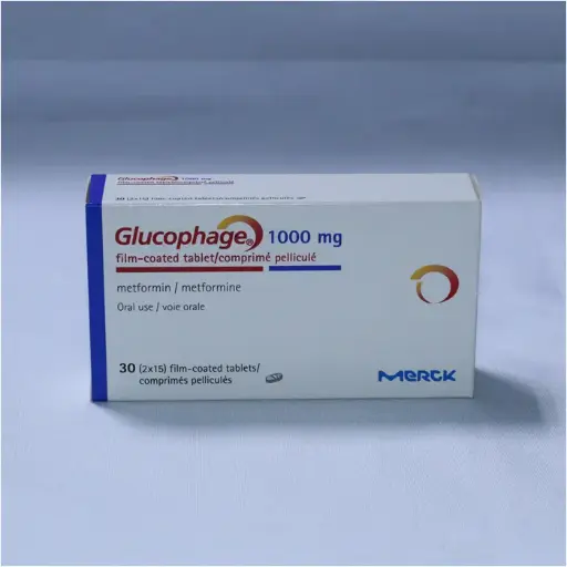 [akd448] Glucophage (metformin) 1000mg Tabs merck