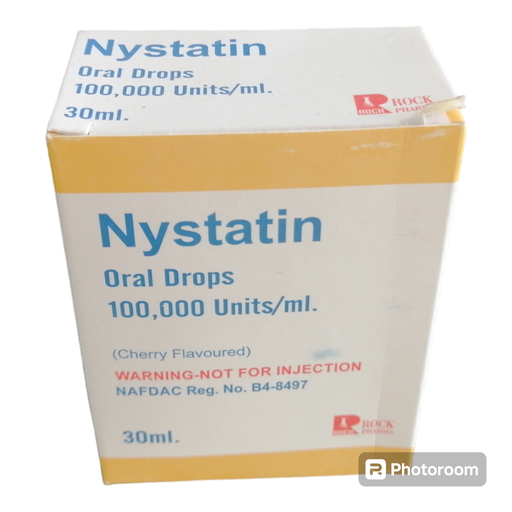[akd722] Nystatin Oral Drops Suspension 30ml